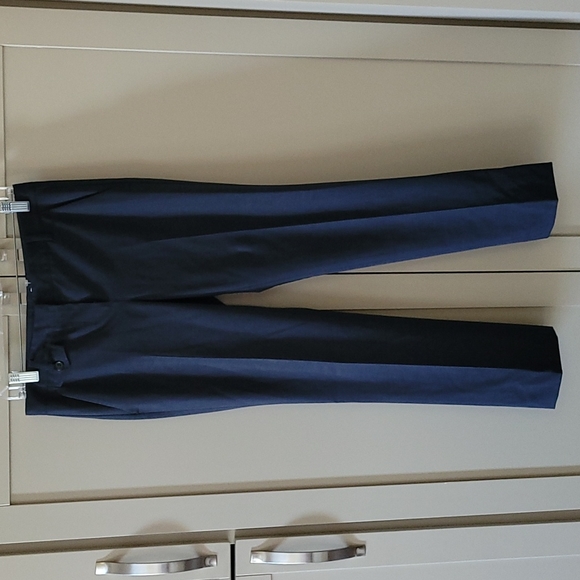 THEORY navy blue dress pants. SZ 4 - Picture 3 of 11